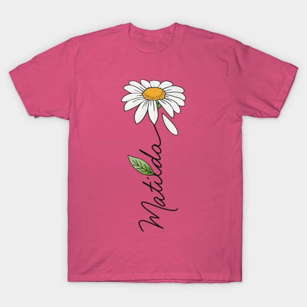 Matilda - Daisy Design T-Shirt by Plucking Daisies